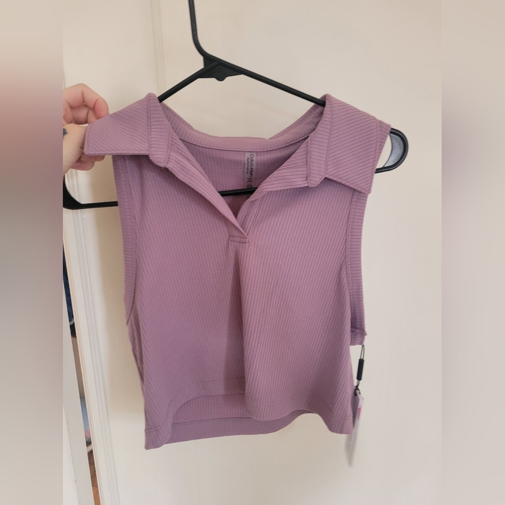 Calvin Klein Pink Tank. Size M.